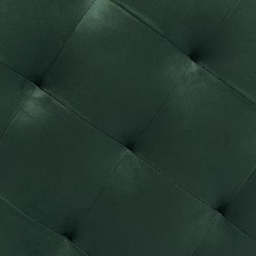 OHS Round Matte Velvet Upholstered Storage Ottoman in Green – 4
