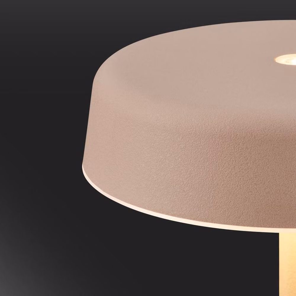 Briloner Rechargeable LED Table Lamp, Dimmable Touch Control, Warm White, IP44 Outdoor Cordless, Beige, W/D/H: 13 x 13 x 36.5 cm – 5
