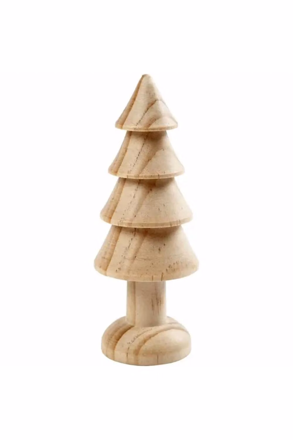 KDMD Brown Pine Christmas Tree Tabletop Pendant, 3 Pack, Height: 10 cm – 2