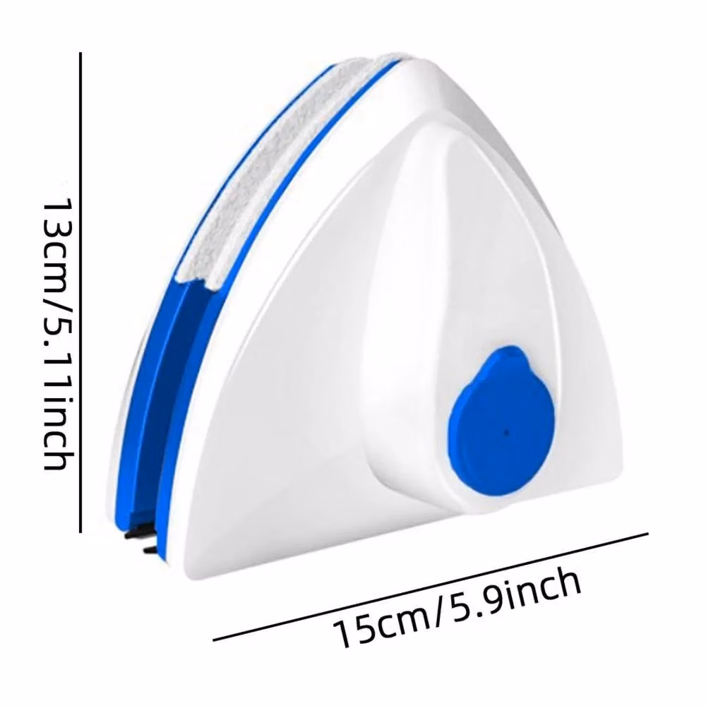 Nordara Double Sided Magnetic Window Cleaner Glass Magnet Washer in White – 2