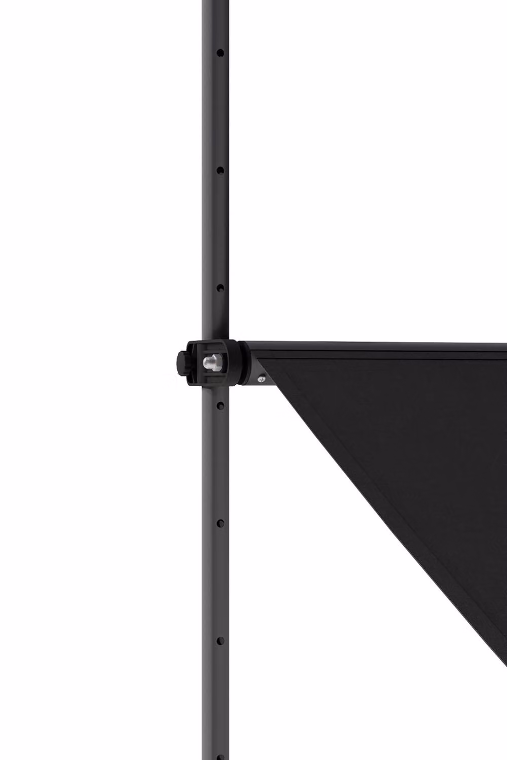 Living and Home Manual Retractable Outdoor Patio Awning with Hand Crank in Black – 3