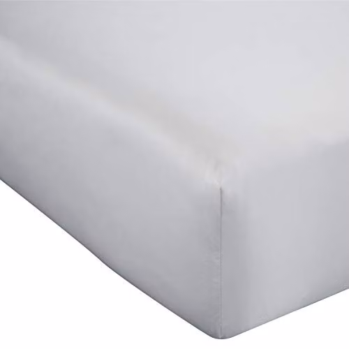Catherine Lansfield Mako Satin King Fitted Sheet, Silver Grey, W: 180 cm x D: 200 cm, H: 30 cm – 2