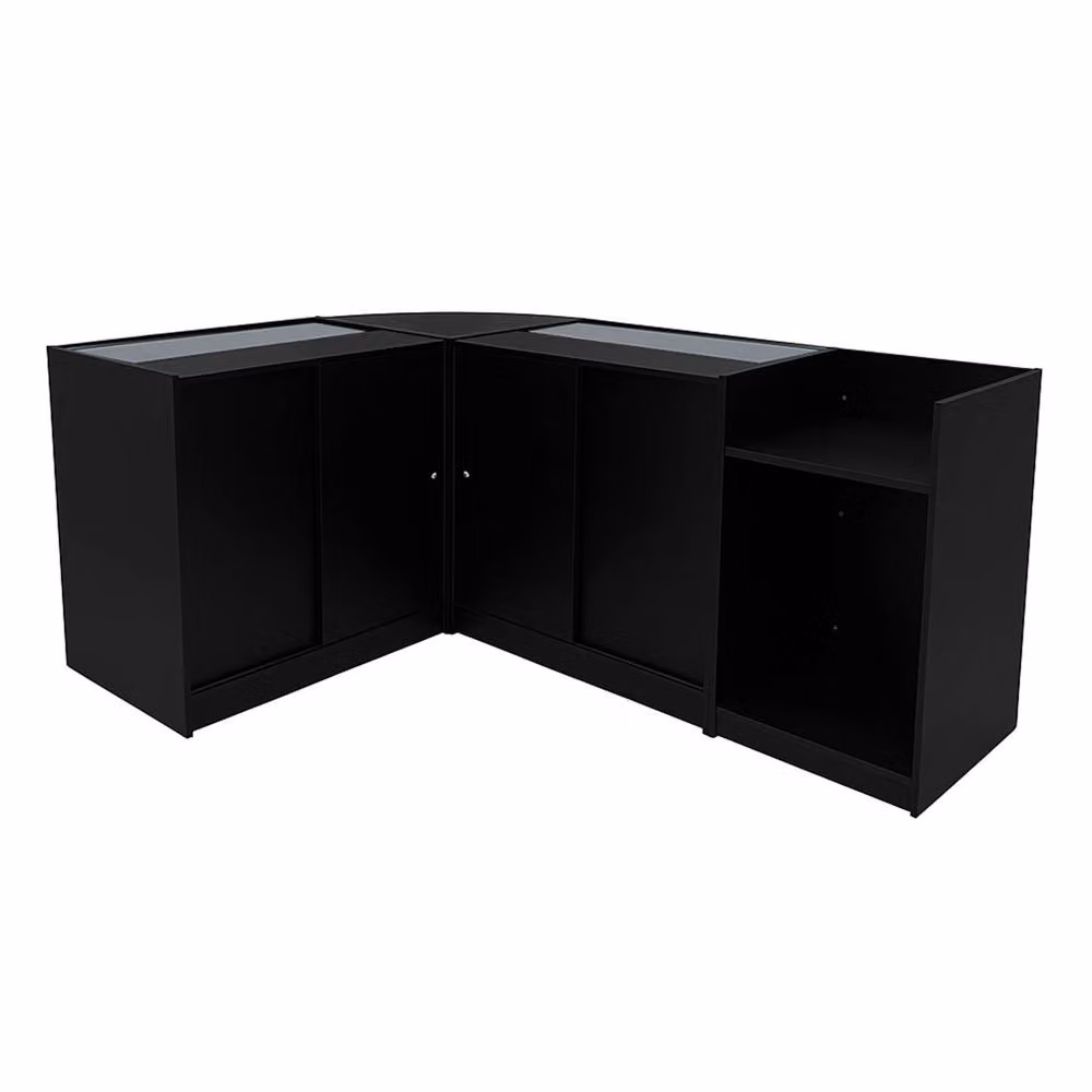 Monstershop Phoenix LED Shop Counter Set CM60, TB60 and 2 x C900 in Black – 2