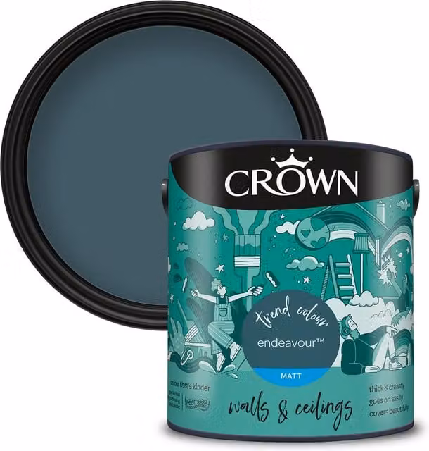 Crown Matt Emulsion Endeavour 2.5l