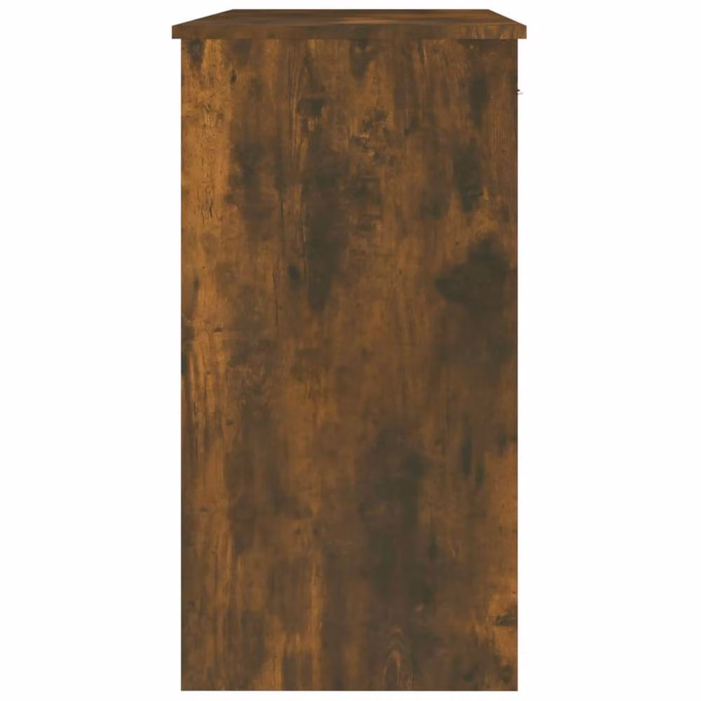 Berkfield Modern Writing Desk in Smoked Oak Brown, W/D/H: 80 x 40 x 75 cm – 4