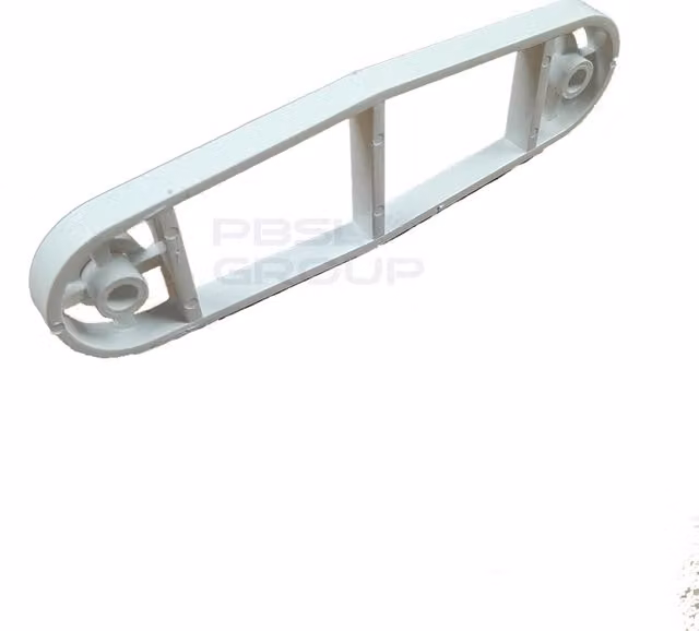 FloPlast Round Downpipe Spacer Bracket in White PVC