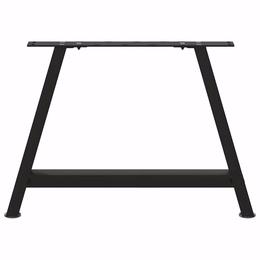 Berkfield Home A-Shaped Steel Coffee Table Legs, 2 Pieces, Black, H: 60 cm, W: 42.5 cm, D: 43 cm – 5