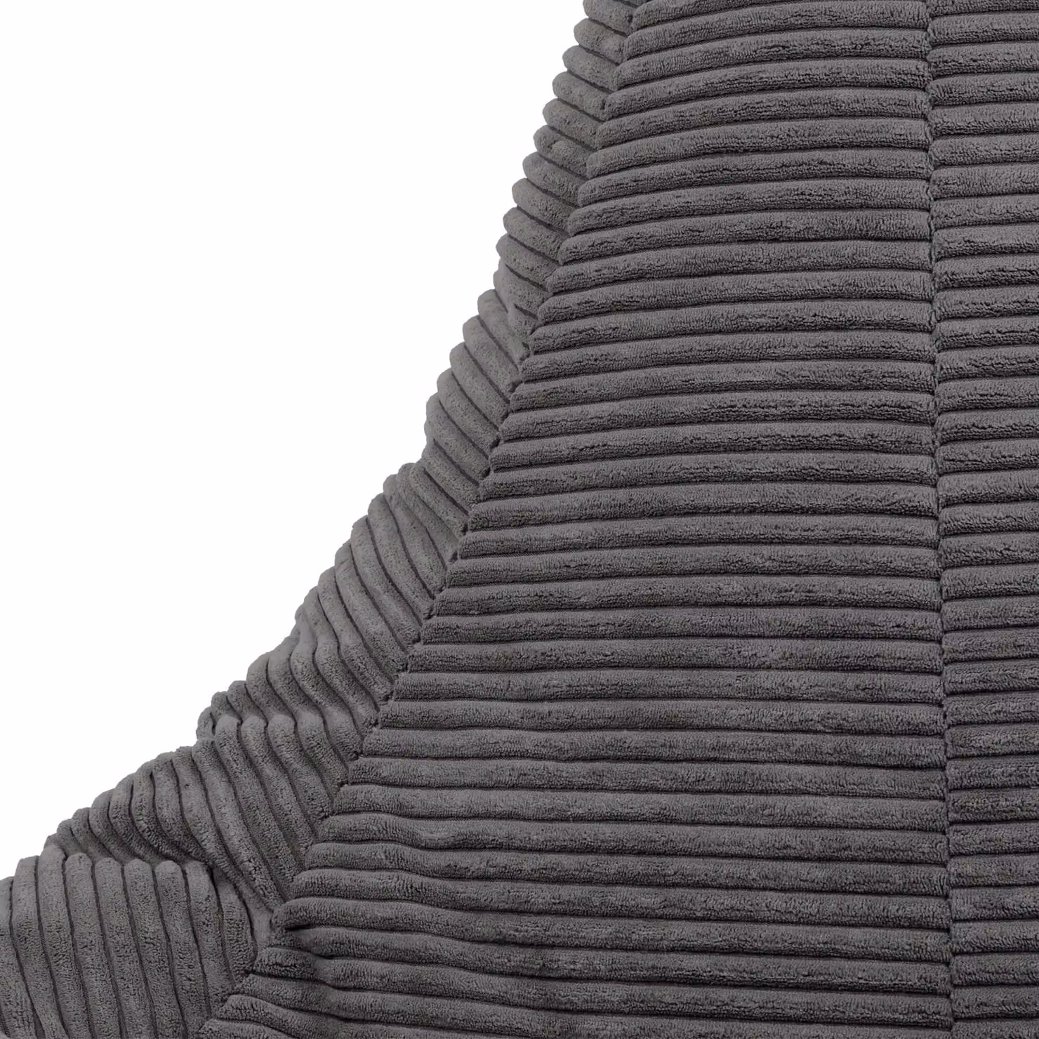 icon Dalton Cord Adult Bean Bag Chair Set of 2 in Anthracite Grey – 4