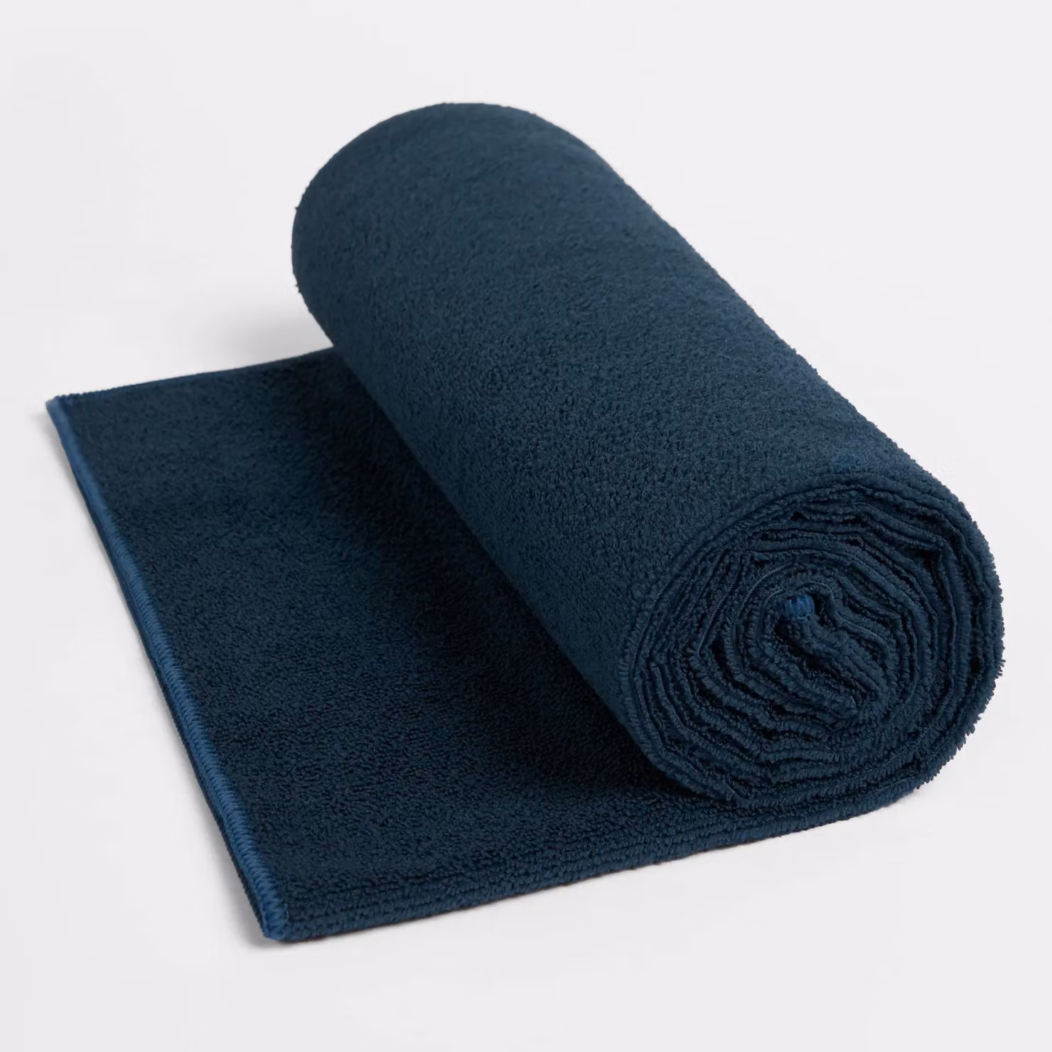 OHS Plain Microfibre Quick Dry Beach Towel in Blue, W: 71 cm, L: 152 cm – 6
