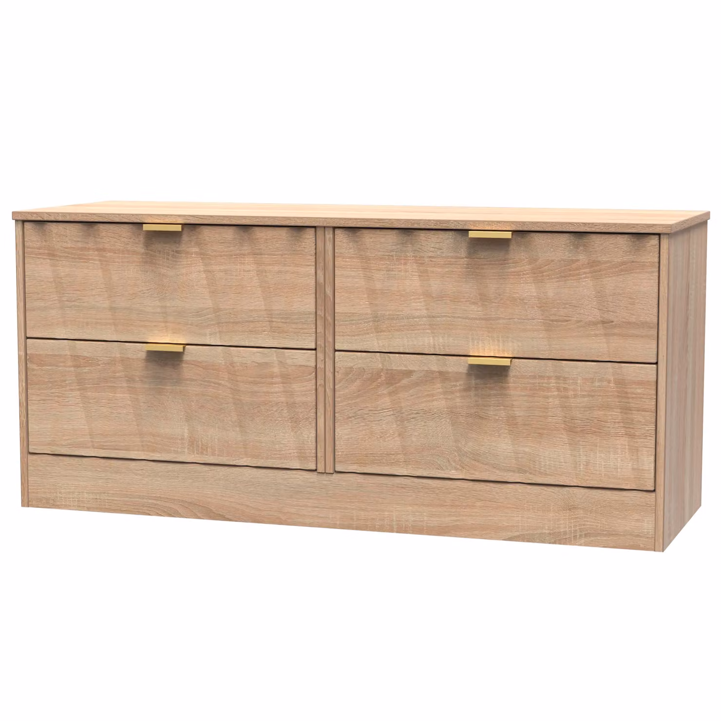 Ready Assembled 2 U Washington 4 Drawer Bed Box in Light Oak – 2
