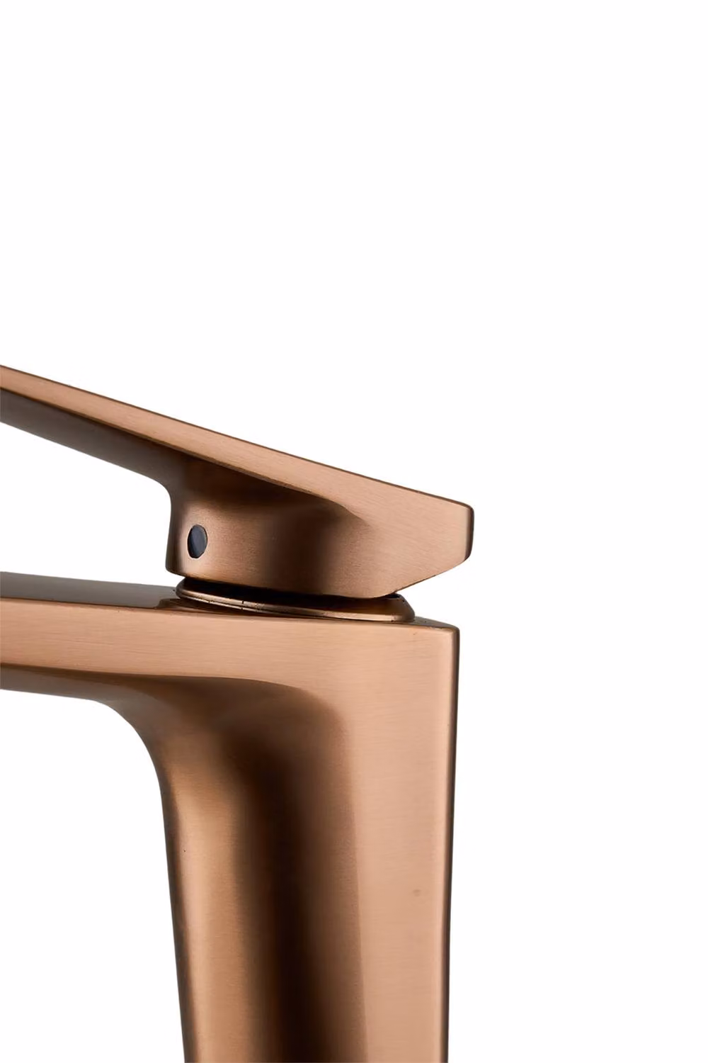 Living and Home Rose Gold Stainless Steel Single Lever Basin Mixer Tap for Bathroom or Kitchen – 3