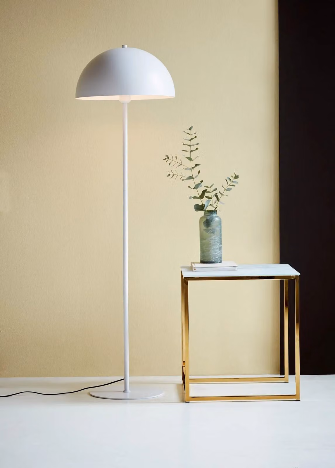 Nordlux Ellen Floor Lamp in White Metal with E27 Socket, H 140 cm x W 40 cm – 2