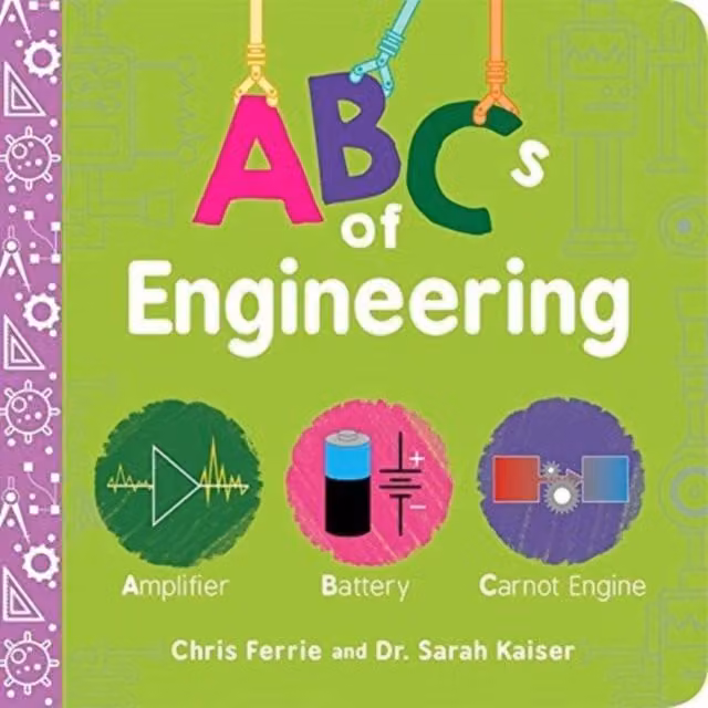 Chris Ferrie ABCs of Engineering Multicolour Paperback Book