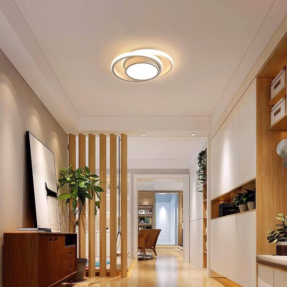 COMELY Modern Round LED Ceiling Light, 36W, Warm White 3000K, White – 2