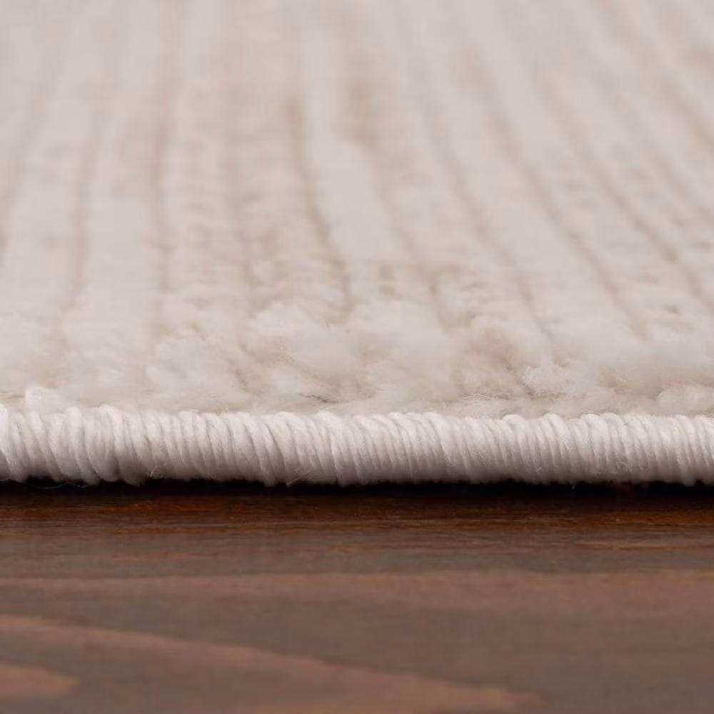 THE RUGS Carmel Striped Area Rug in Ivory and Beige, W: 160 cm, D: 230 cm – 3