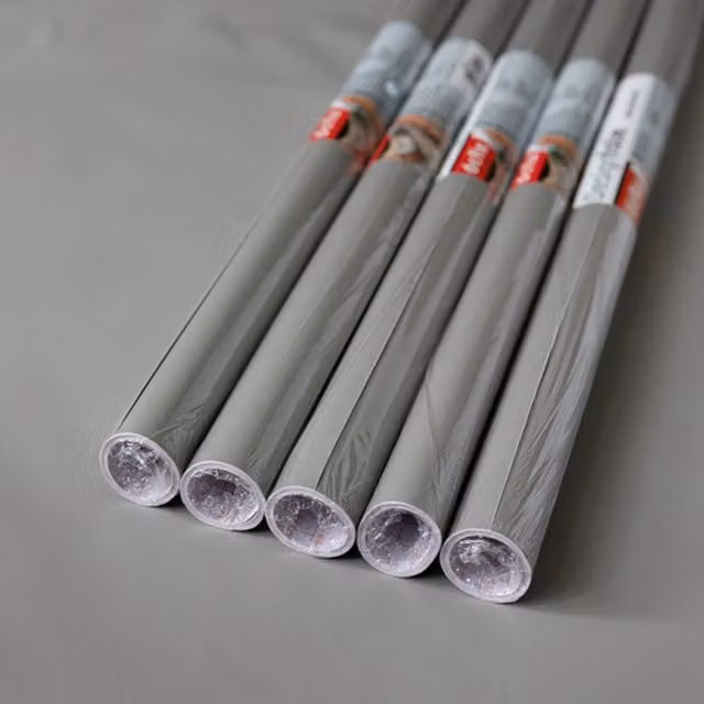 dc fix Matt Grey Self Adhesive Vinyl Film for Kitchen Doors and Furniture, Pack of 5, W: 67.5 cm, L: 2 m