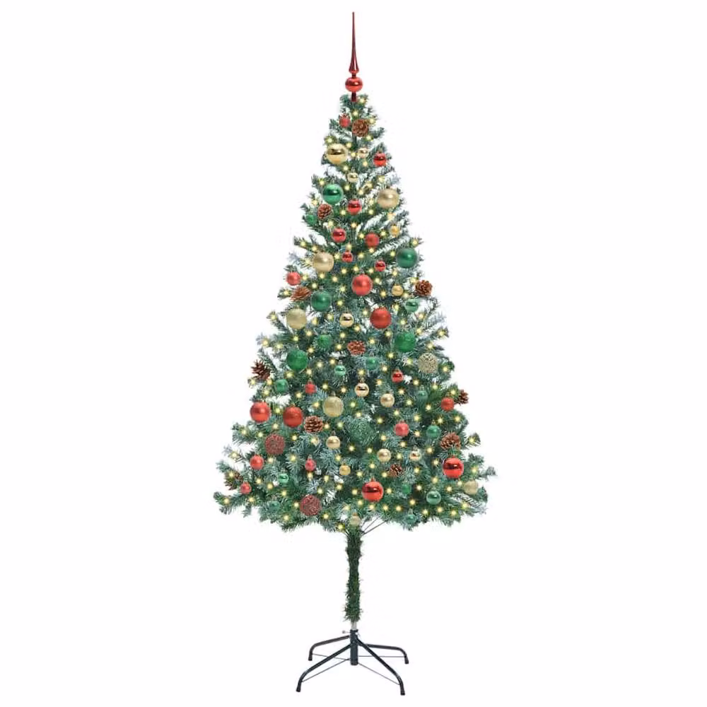 Berkfield Home Artificial Green Christmas Tree with Stand, Height: 180 cm – 3
