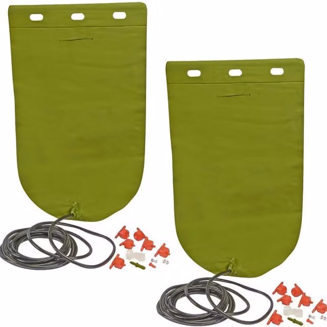 Garden Gear Mighty Dripper Plant Watering Irrigation System Gravity Fed Drip Kit in Green