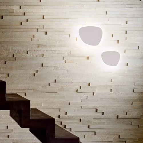 Netlighting Peggy LED White Aluminium Up and Down Wall Light with 3000K Warm White Glow – 2