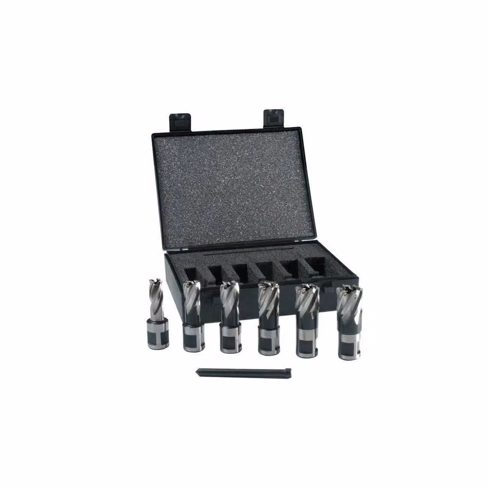 Evolution 6 Piece Short Broaching Cutter Kit in Black, HSS Cobalt – 2