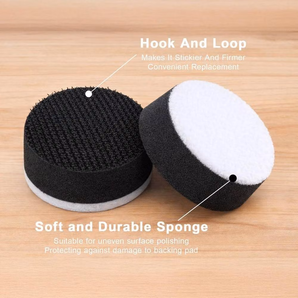 SPETLEK Bowl Sander Kit with Hook and Loop Pads in Natural – 3