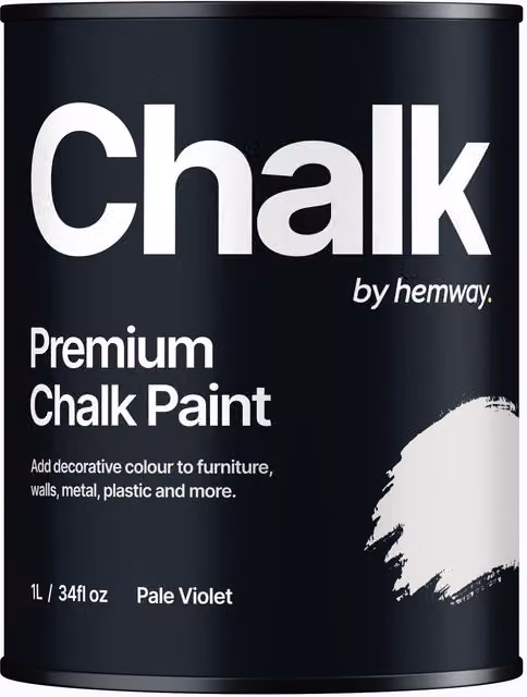Hemway Chalk Paint Flat Matt in Pale Violet, 1 l
