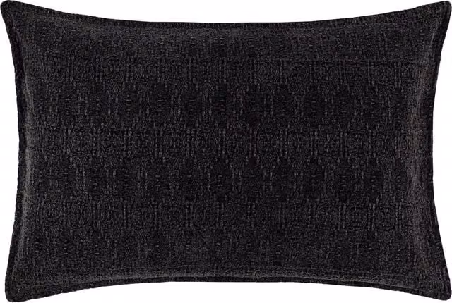 Make It A Home Ramas Jacquard Rectangular Cushion in Black and Polyester