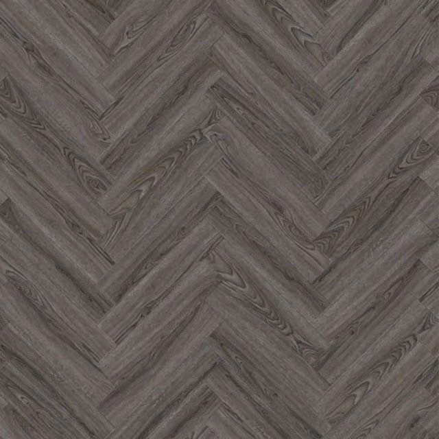 AlvHer Wood Effect Herringbone Glue Down Luxury Vinyl Tile 2.5mm in Beige and Grey – 1