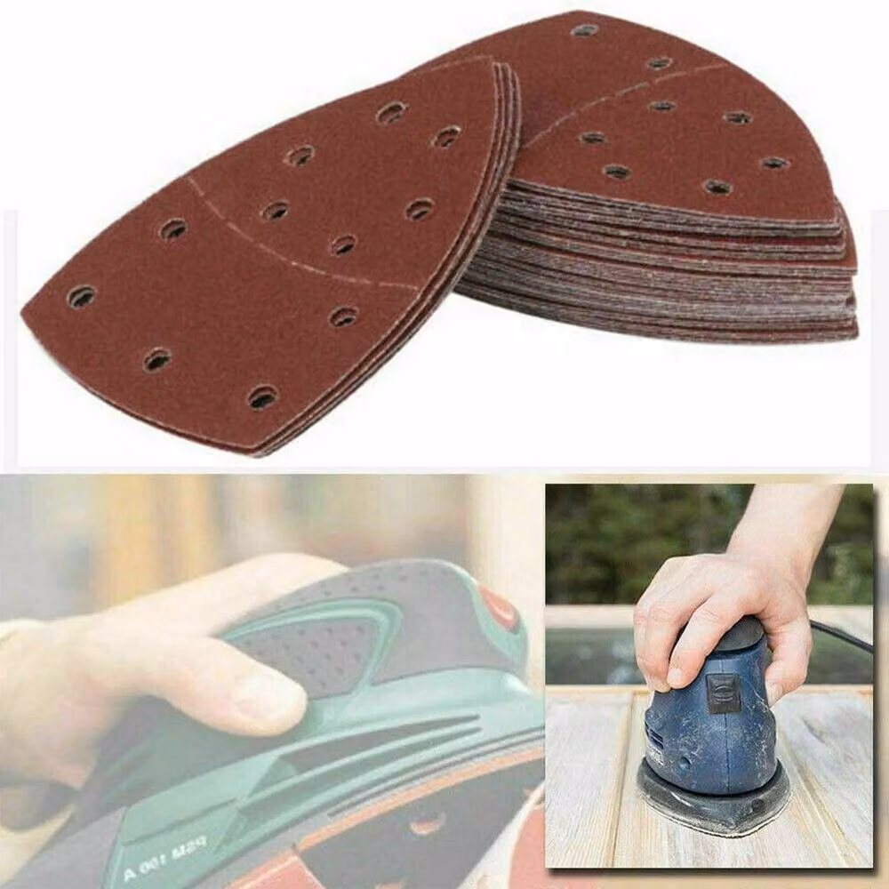SPETLEK 40pcs Mixed Grit Abrasive Bond Sanding Sheets for Wood, Metal and Universal Use, Brown, W: 520 cm, L: 1000 cm – 3