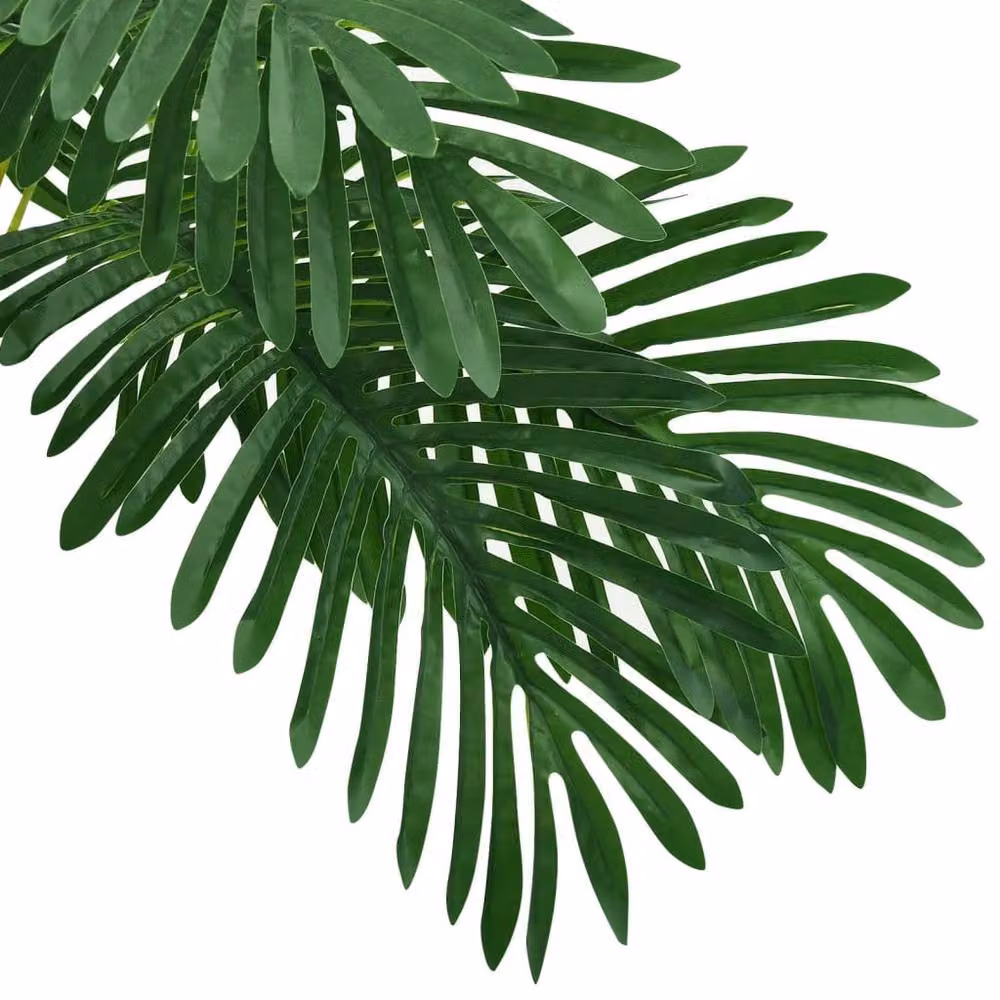 Berkfield Home Artificial Cycas Palm with Pot, Green, Height: 160 cm – 3