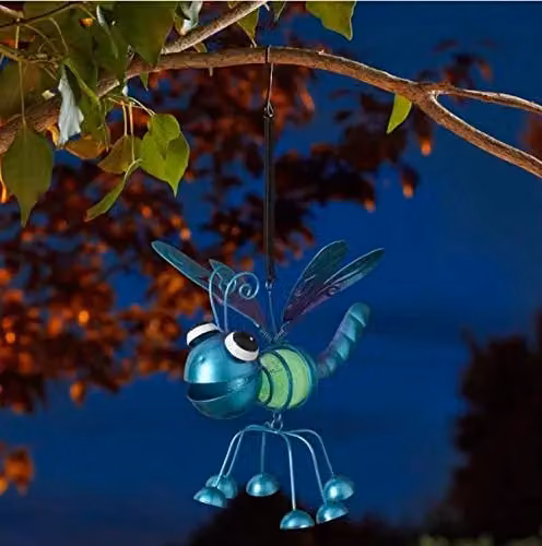 Marco Paul Hanging Glowbug Garden Ornament, Multicolour – 2