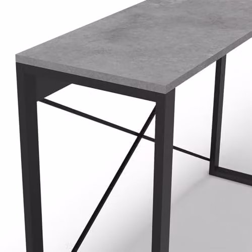Calicosy Archie Console Table in Grey, W: 110 cm, H: 76 cm, D: 35 cm – 3