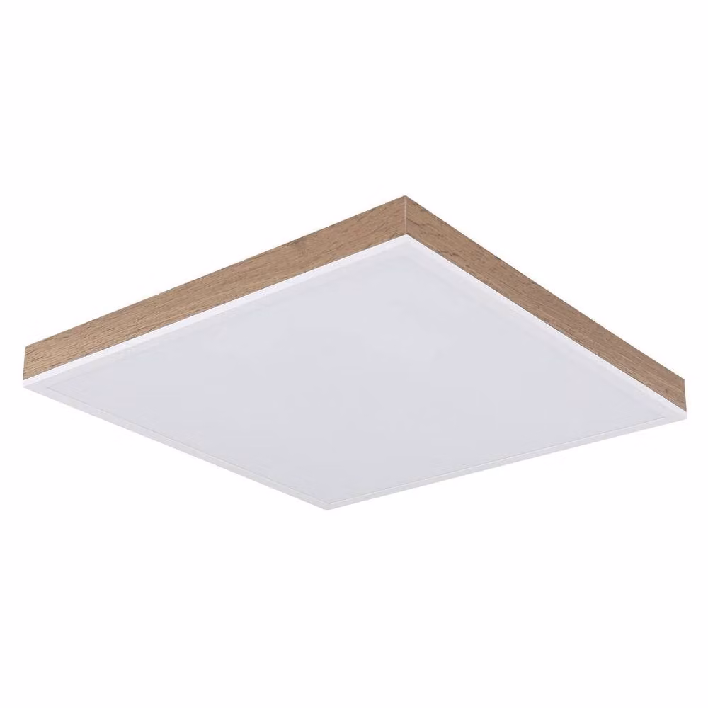 Netlighting Doro White LED Ceiling Light with Remote Control, Timer and Dimmable CCT Function