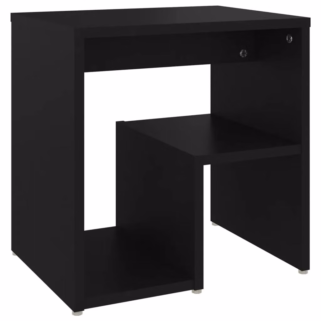 Berkfield Home Bed Cabinet in Black, W/D/H: 40 x 30 x 40 cm – 2