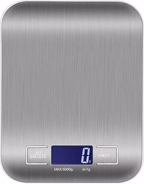 SPETLEK Silver Digital Electronic LCD Pocket Scale with 10kg Capacity and Stainless Steel Design