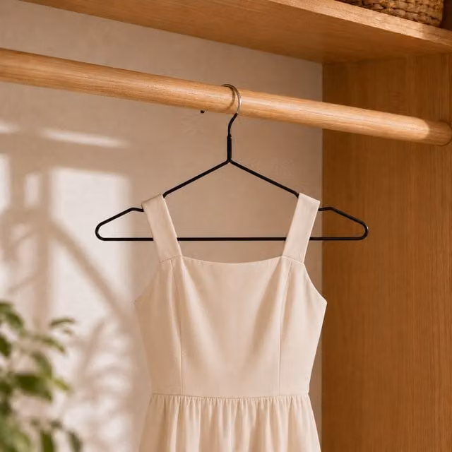 My Laundry Black Metal Hangers, Pack of 25