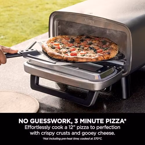 Ninja Artisan Electric Outdoor Pizza Oven and Air Fryer, Grey, W/D/H: 37.0 x 59.0 x 42.0 cm – 3