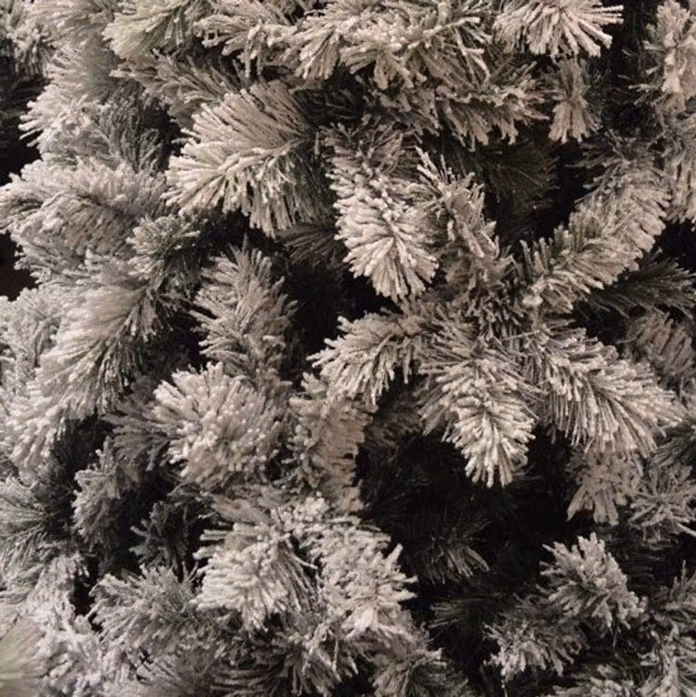 Samuel Alexander 4ft Snowy Imperial Pine White and Green Fir Artificial Christmas Tree – 2