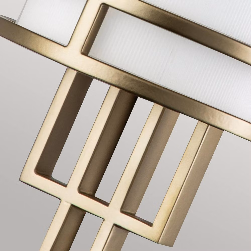 Netlighting Fusion Flush Wall Lamp in Gold/Brass – 2