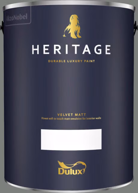 Dulux Trade Heritage Matt Dispersion Paint in Waxed Khaki, 5l