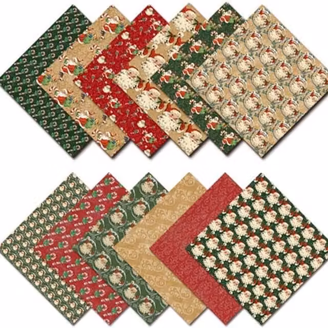 Syntego Christmas Scrapbook Construction Paper Set, Multicolour and Red, 160 x 24 x 24 cm