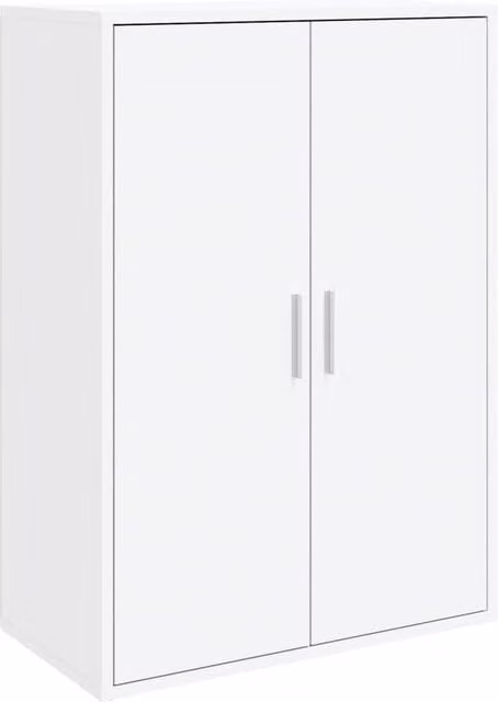 Berkfield Home White Matt MDF Sideboard W/D/H: 60 x 31 x 84 cm