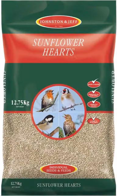 Johnston & Jeff Sunflower Hearts, 12.75kg