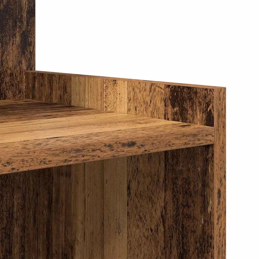Berkfield Home Bedside Tables, 2 Pack, Brown Old Wood, W/D/H: 40 x 35 x 60 cm – 8