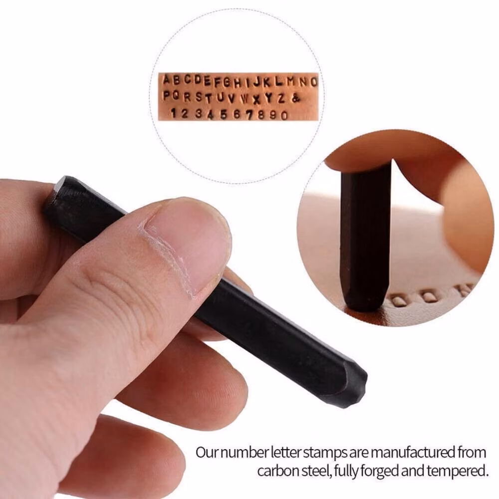 Havendro Steel Number and Letter Stamp Punch Set, Black – 3