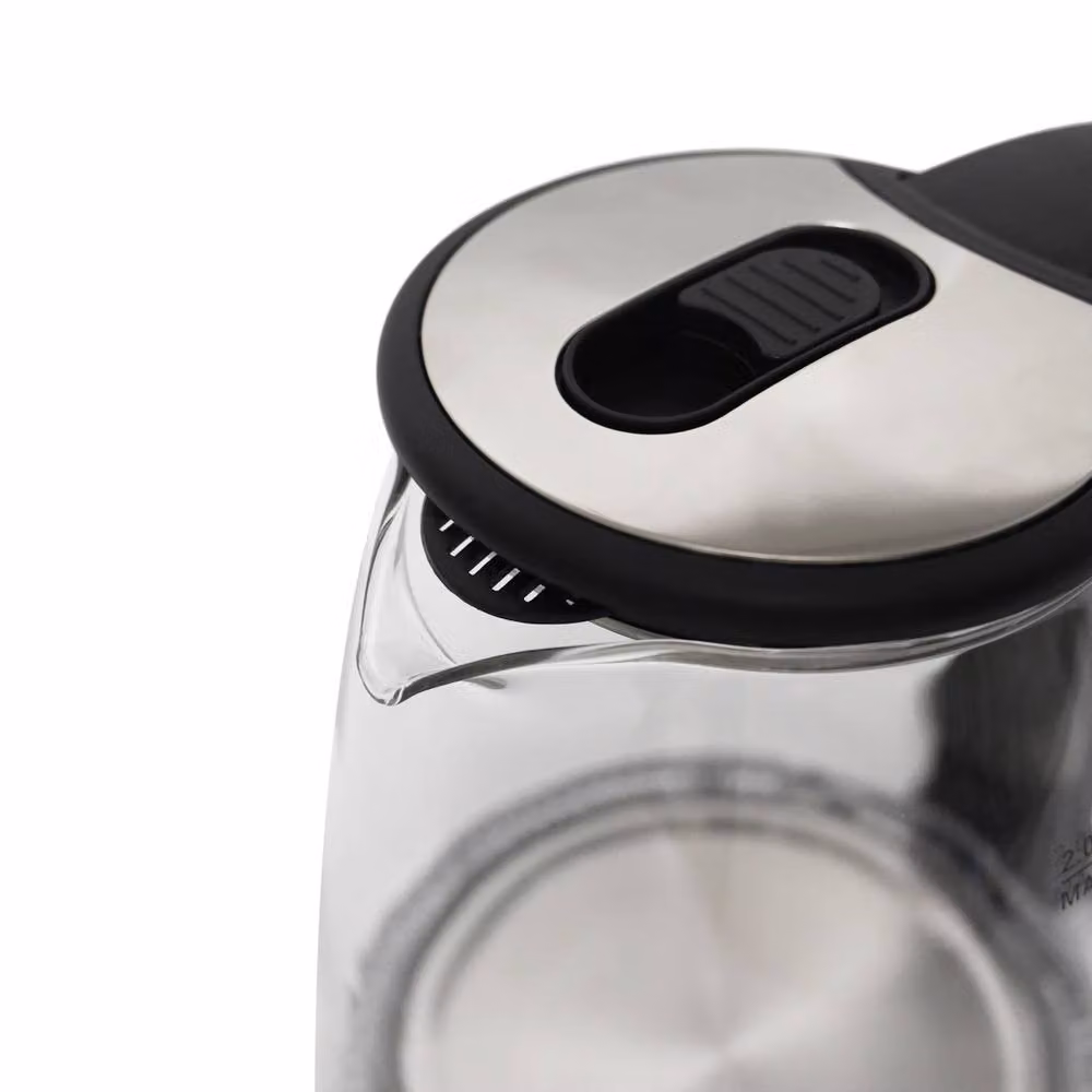 Alivio 1800W Electric Glass Kettle with Auto Shut-Off, 2L, Black – 7