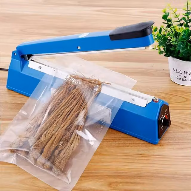 Kelvenix Blue Handheld Impulse Heat Sealing Machine