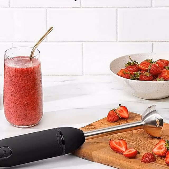 Chefman 800W 2-Speed Hand Blender in Black