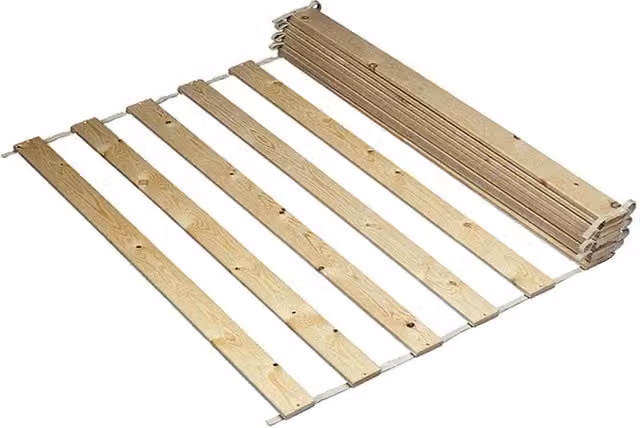 Furniture To Go 12-Piece Single Bed Slats in Light Brown, Width: 120 cm