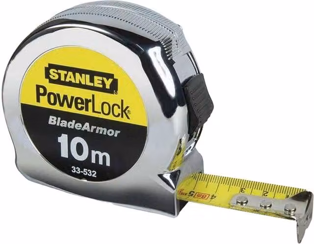 Stanley Powerlock Micro Tape Measure in Silver – 1